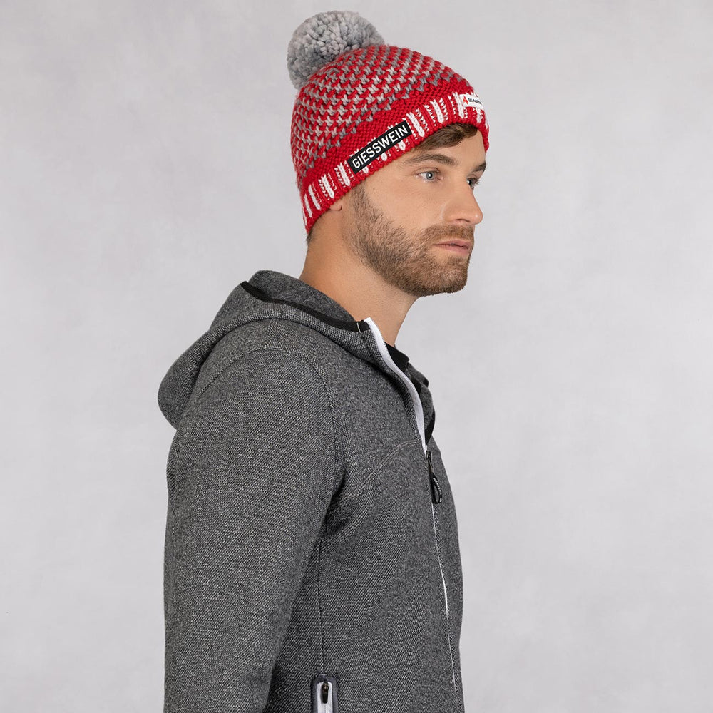 Giesswein | Ski Austria Beanie Laaxer Stöckli | Rot
