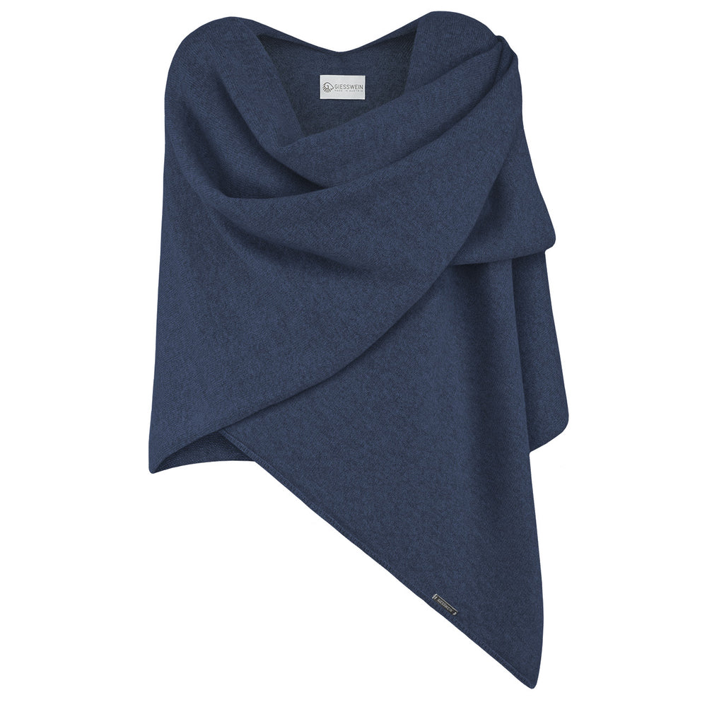 Giesswein | Merino Lambswool Cape | Korsikablau Giesswein | Merino Lambswool Cape | Korsikablau