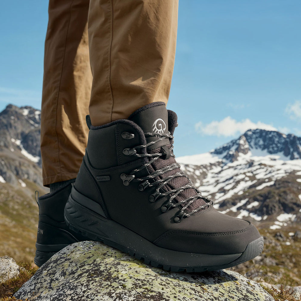 Giesswein | Merino Leather Alpine M | Schwarz