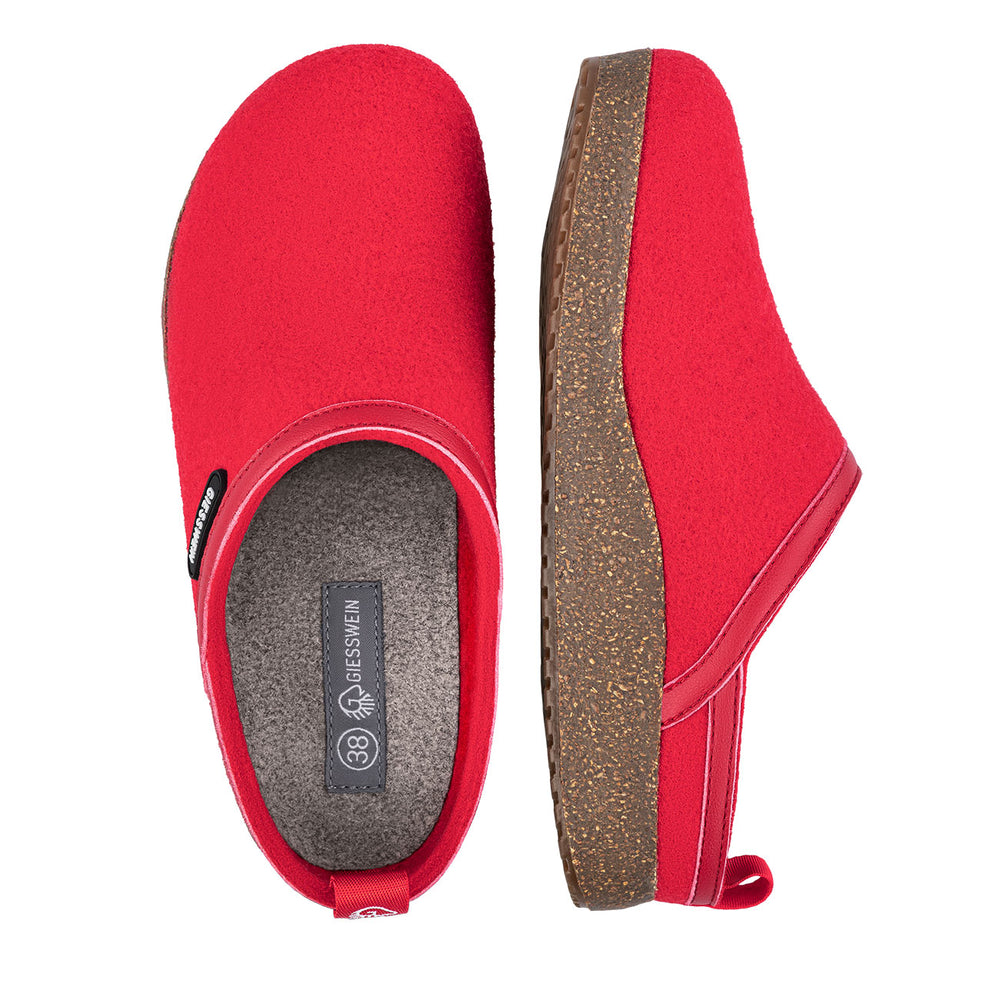 Giesswein | Wool Clog | Flammenrot