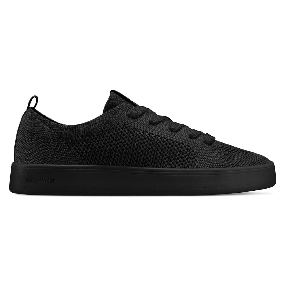 Giesswein | Wool Sneaker Herren - Federleichter Merino Sneaker | Solid Black Giesswein | Wool Sneaker Herren - Federleichter Merino Sneaker | Solid Black