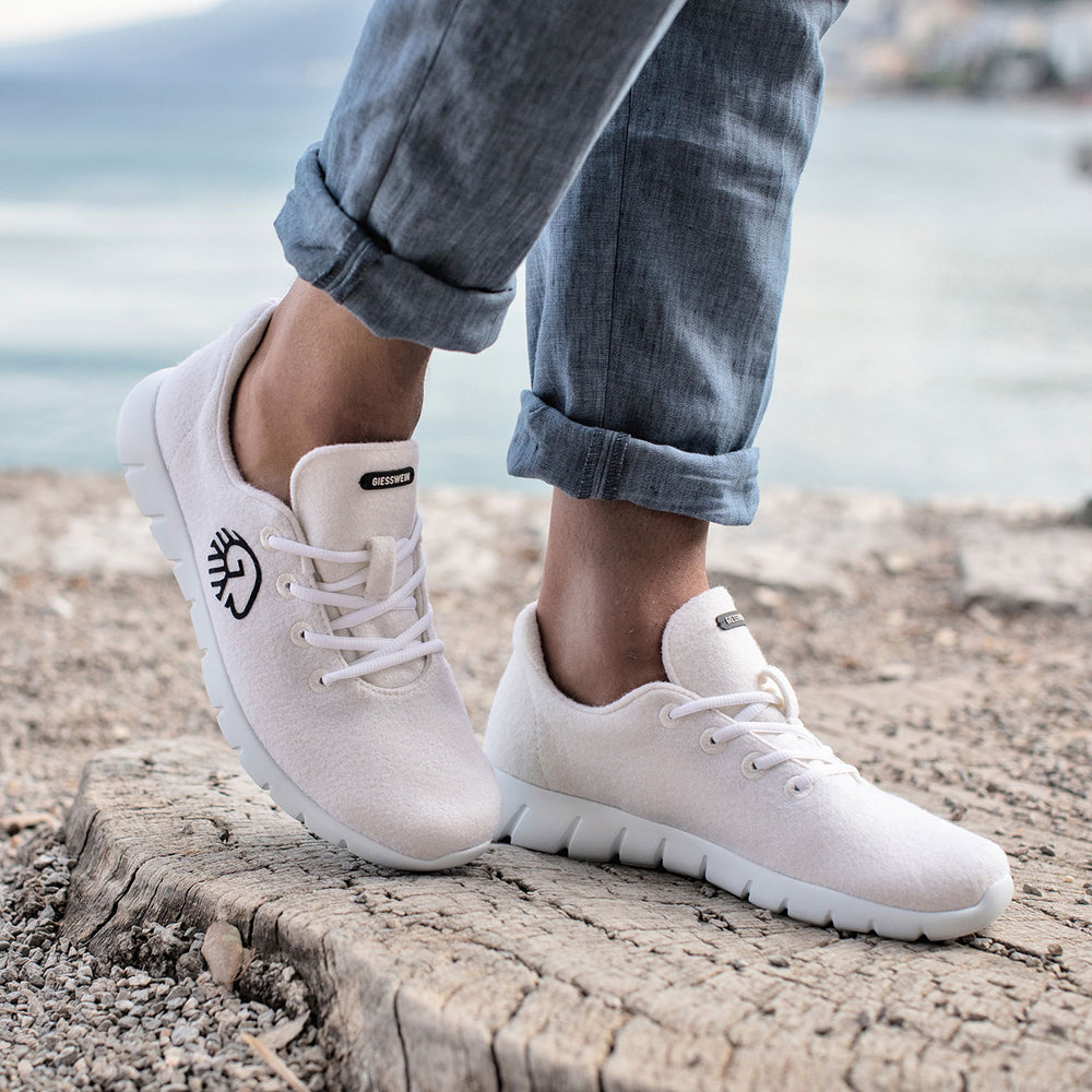 Giesswein | Merino Runners für Herren – Sneaker aus Merinowolle | Arctic White Giesswein | Merino Runners für Herren – Sneaker aus Merinowolle | Arctic White