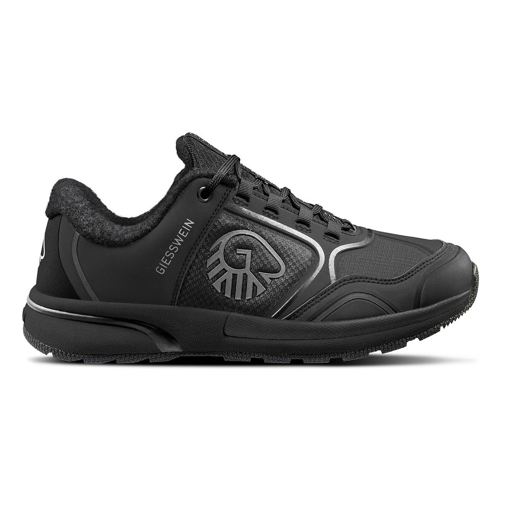 Giesswein | Wool Cross X Herren – Sportschuh aus Merinowolle | Solid Black Giesswein | Wool Cross X Herren – Sportschuh aus Merinowolle | Solid Black