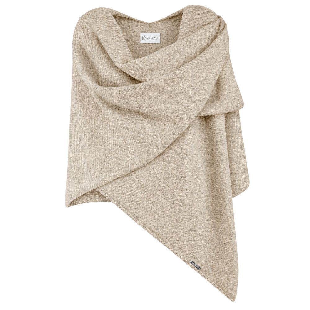 Giesswein | Merino Lambswool Cape | Natur