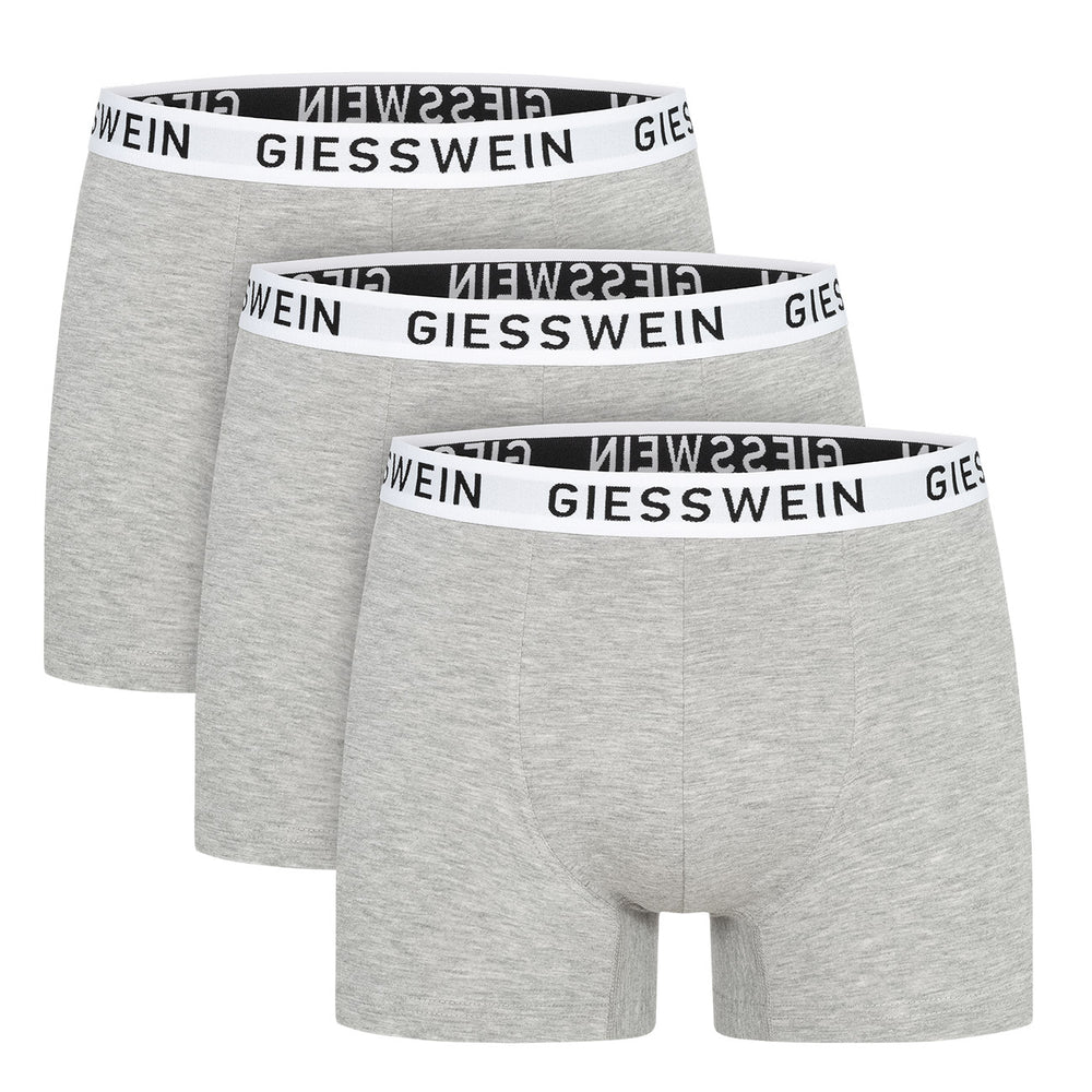 Giesswein | Organic Boxershorts 3er-Pack | Schiefer Giesswein | Organic Boxershorts 3er-Pack | Schiefer