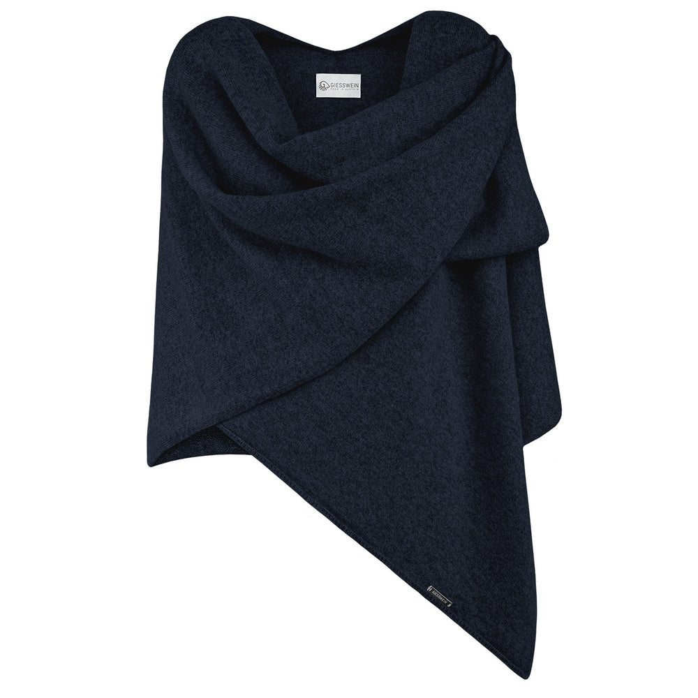 Giesswein | Merino Lambswool Cape | Mitternacht Giesswein | Merino Lambswool Cape | Mitternacht