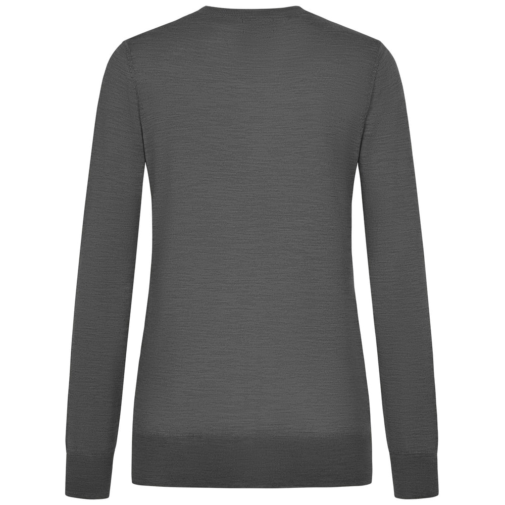 Giesswein | Baumwollpullover V-Ausschnitt Damen | Schiefer Giesswein | Baumwollpullover V-Ausschnitt Damen | Schiefer