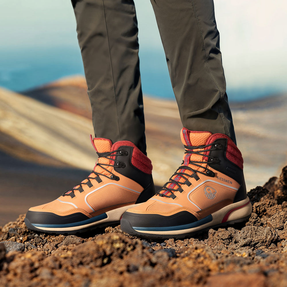 Giesswein | Wool Cross X Alpine - Wanderschuh mit Merinowolle | Rost
