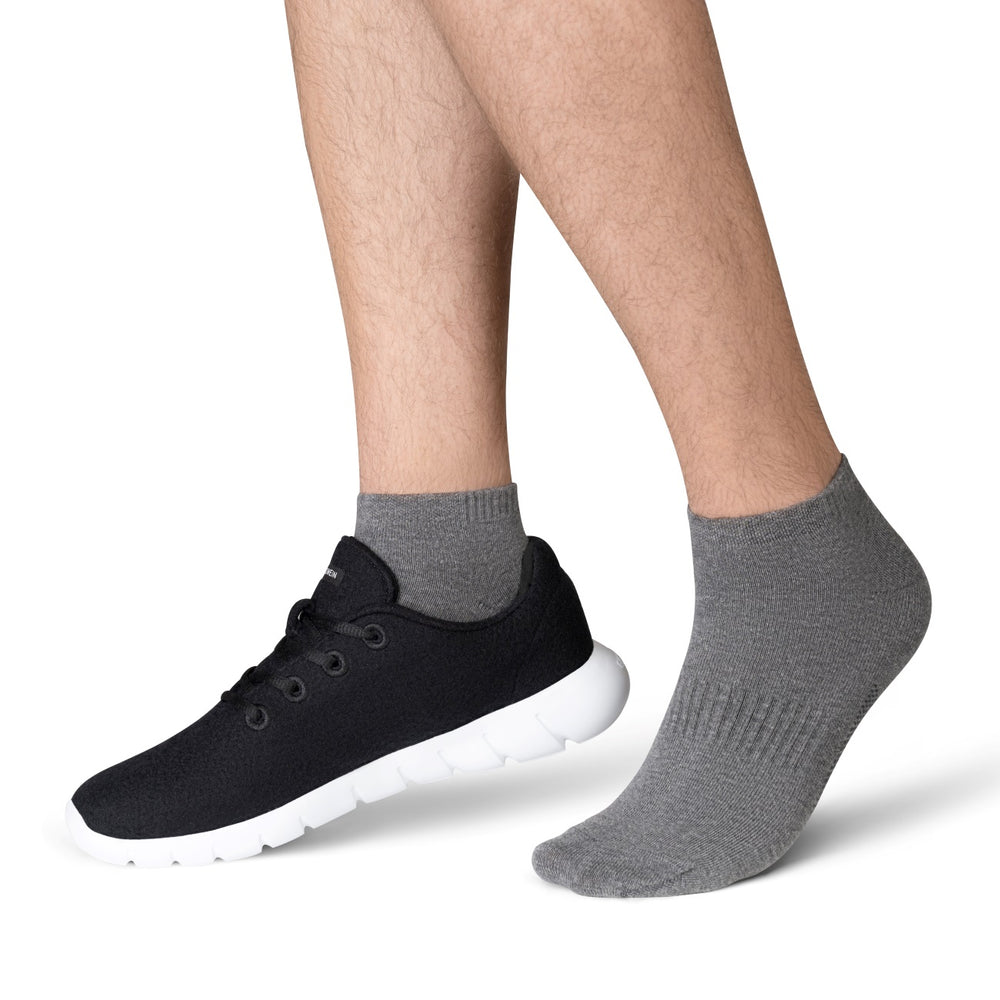 Giesswein | Sneaker Socken Bio-Baumwolle | Schiefer