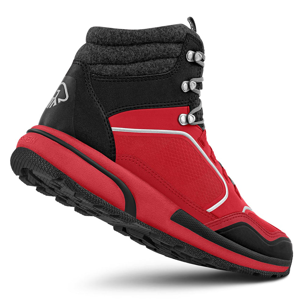 Giesswein | Wool Cross X Alpine - Wanderschuh mit Merinowolle | Flammenrot Giesswein | Wool Cross X Alpine - Wanderschuh mit Merinowolle | Flammenrot