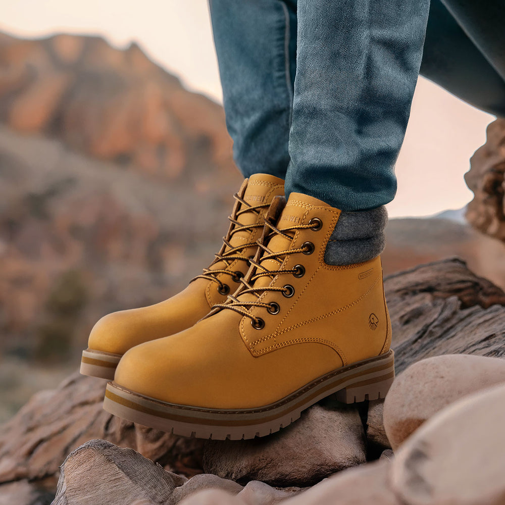Giesswein | Merino Leather Boot Herren | Camel Giesswein | Merino Leather Boot Herren | Camel