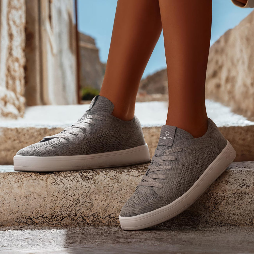 Giesswein | Wool Sneaker Damen - Federleichter Merino Sneaker | Schiefer Giesswein | Wool Sneaker Damen - Federleichter Merino Sneaker | Schiefer