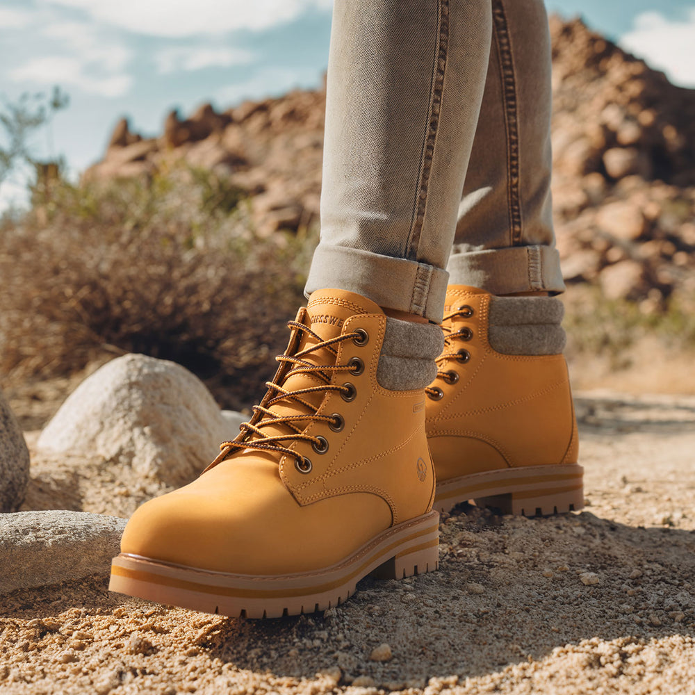 Giesswein | Merino Leather Boot Damen | Camel Giesswein | Merino Leather Boot Damen | Camel