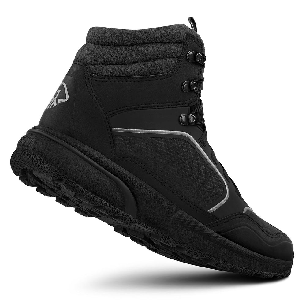 Giesswein | Wool Cross X Alpine - Wanderschuh mit Merinowolle | Schwarz