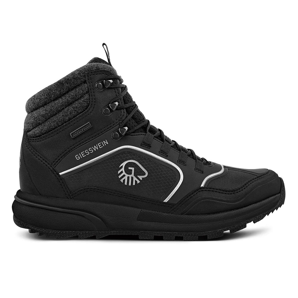 Giesswein | Wool Cross X Alpine - Wanderschuh mit Merinowolle | Schwarz