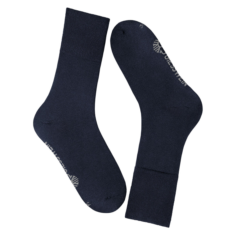Giesswein | Komfort Socken Bio-Baumwolle | Dk.Blau