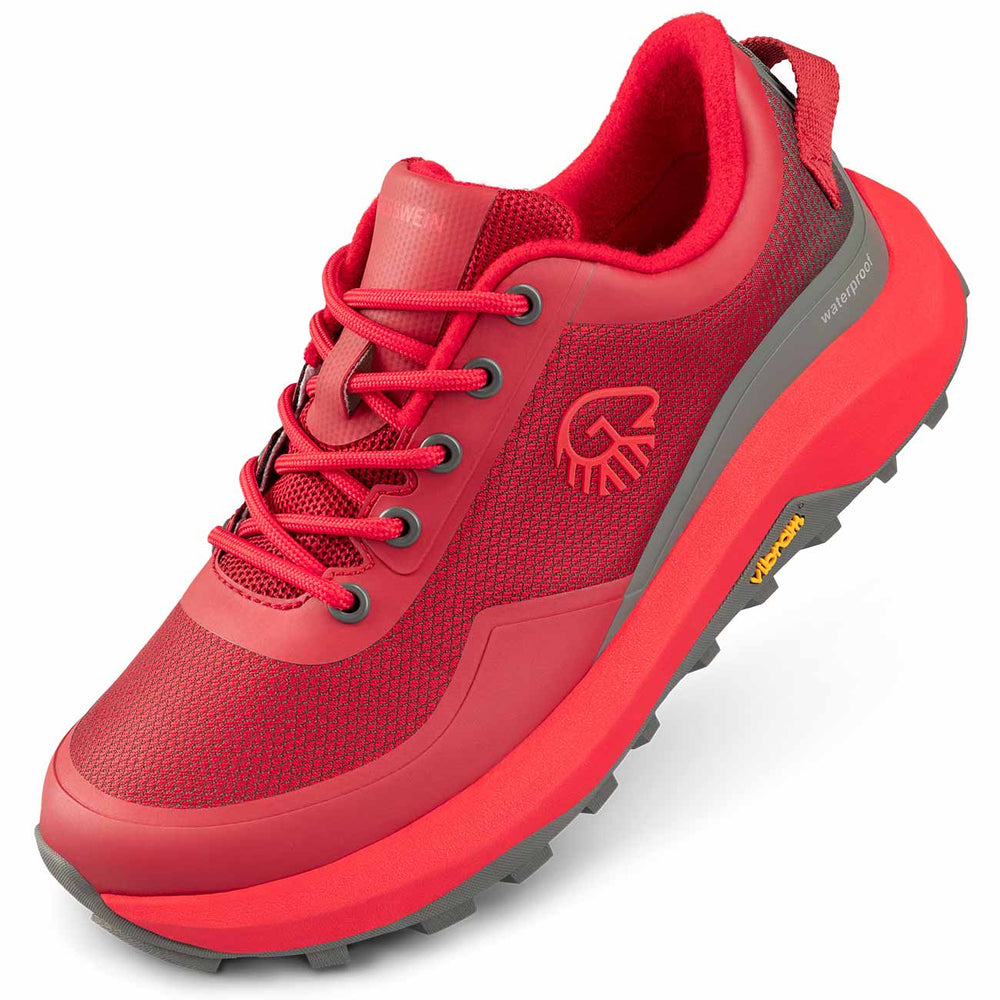 Giesswein | Wool Trail X Damen - Trailrunning Schuh aus Merino Wolle | Flammenrot Giesswein | Wool Trail X Damen - Trailrunning Schuh aus Merino Wolle | Flammenrot
