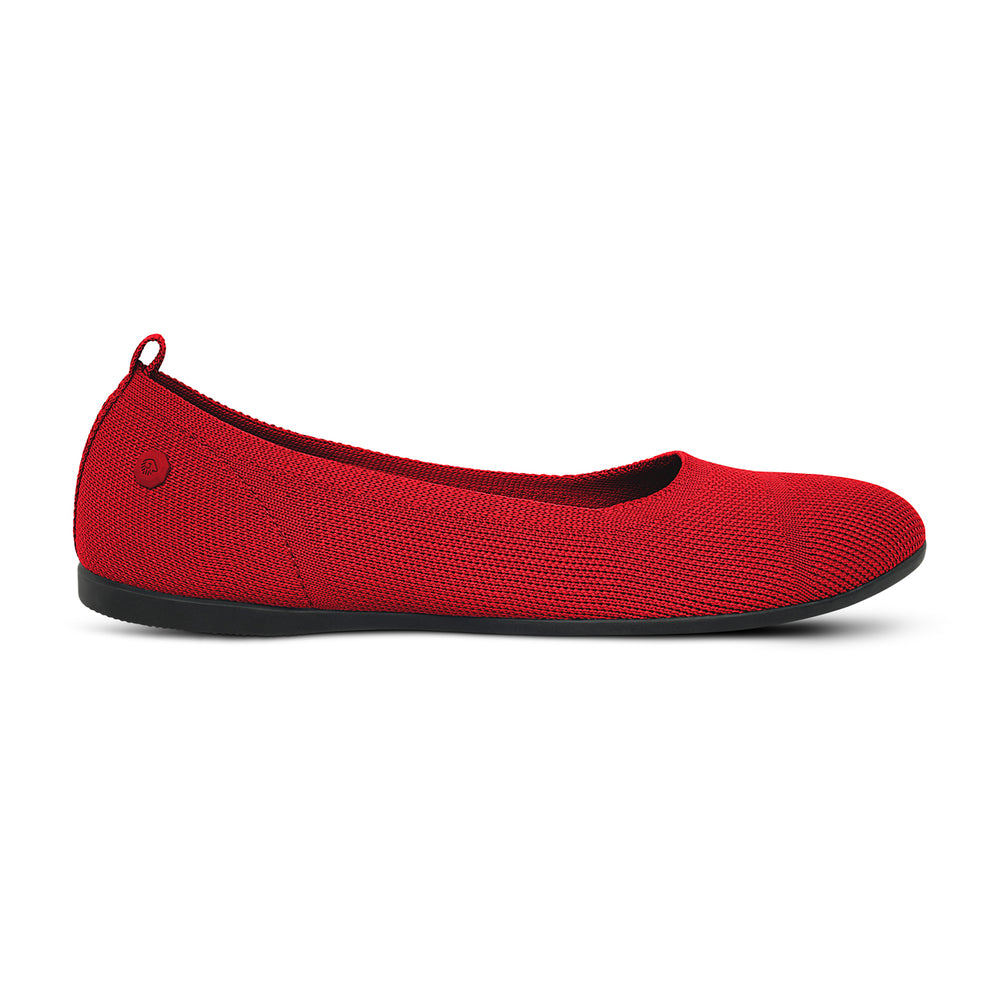 Giesswein | Eco Ballerinas Round | Flammenrot Giesswein | Eco Ballerinas Round | Flammenrot