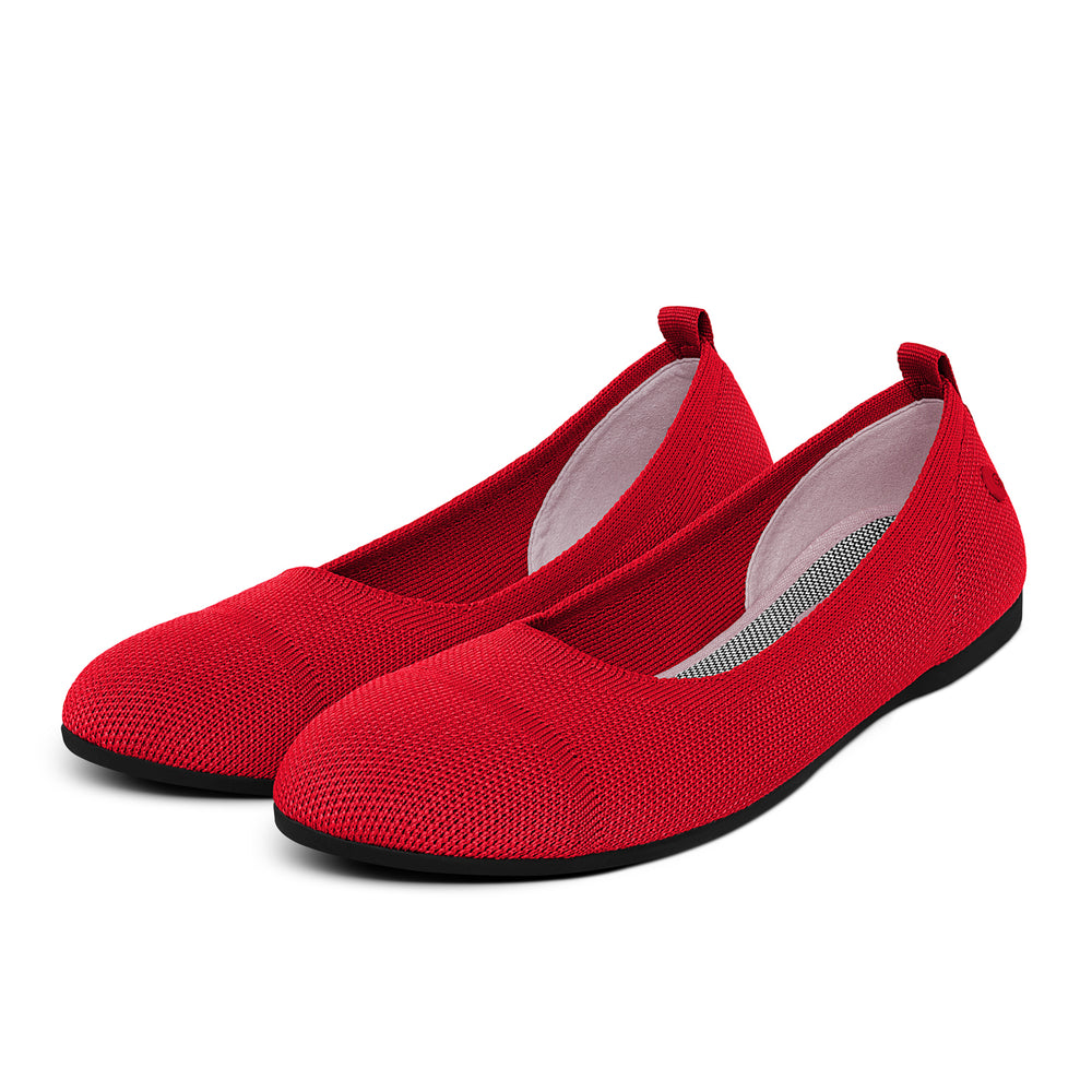 Giesswein | Eco Ballerinas Round | Flammenrot Giesswein | Eco Ballerinas Round | Flammenrot