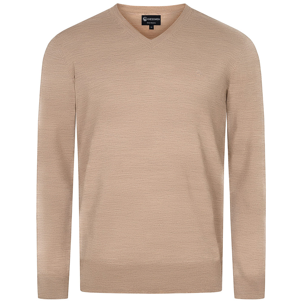 Giesswein | Baumwollpullover V-Ausschnitt Herren | Sandmelé Giesswein | Baumwollpullover V-Ausschnitt Herren | Sandmelé