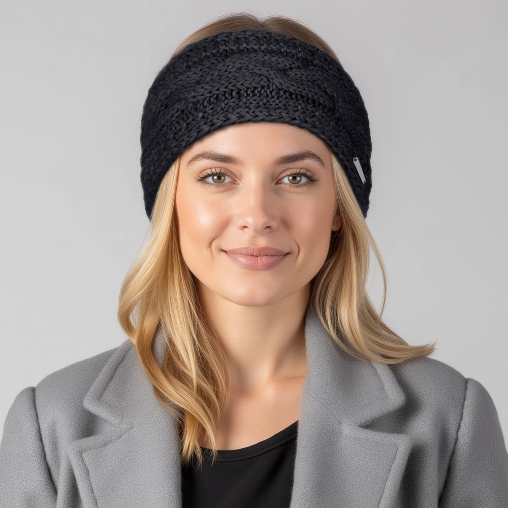 Giesswein | Headband Stirnberg | Schwarz Giesswein | Headband Stirnberg | Schwarz
