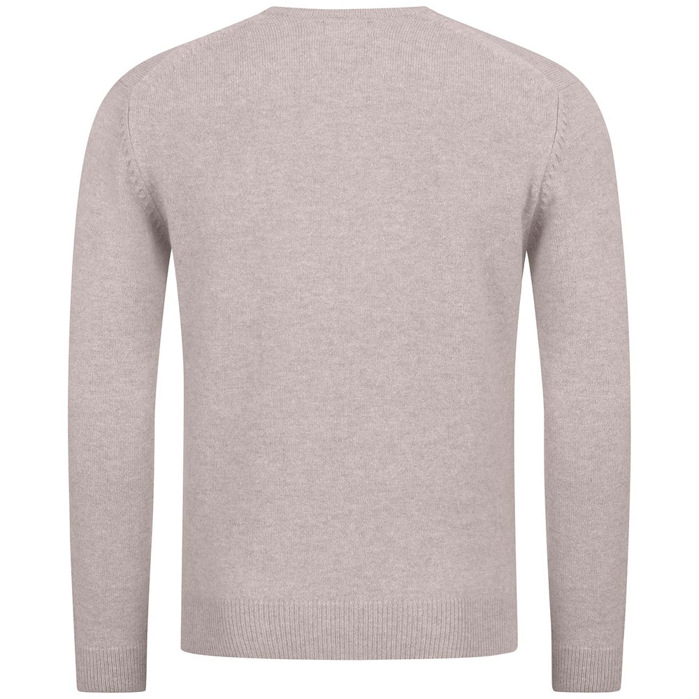 Giesswein | Wollpullover V-Ausschnitt Herren | Hellgrau Giesswein | Wollpullover V-Ausschnitt Herren | Hellgrau