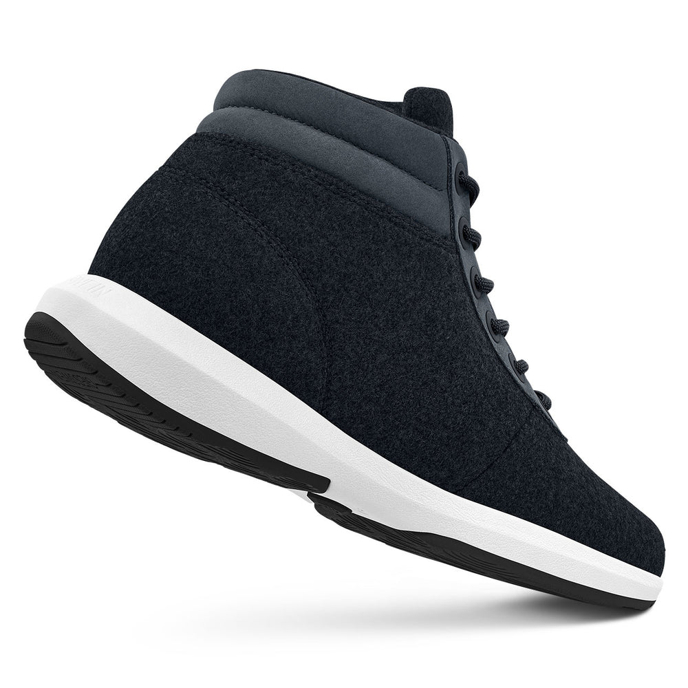 Giesswein | Wool Sneaker High Top Herren | Dk.Blau