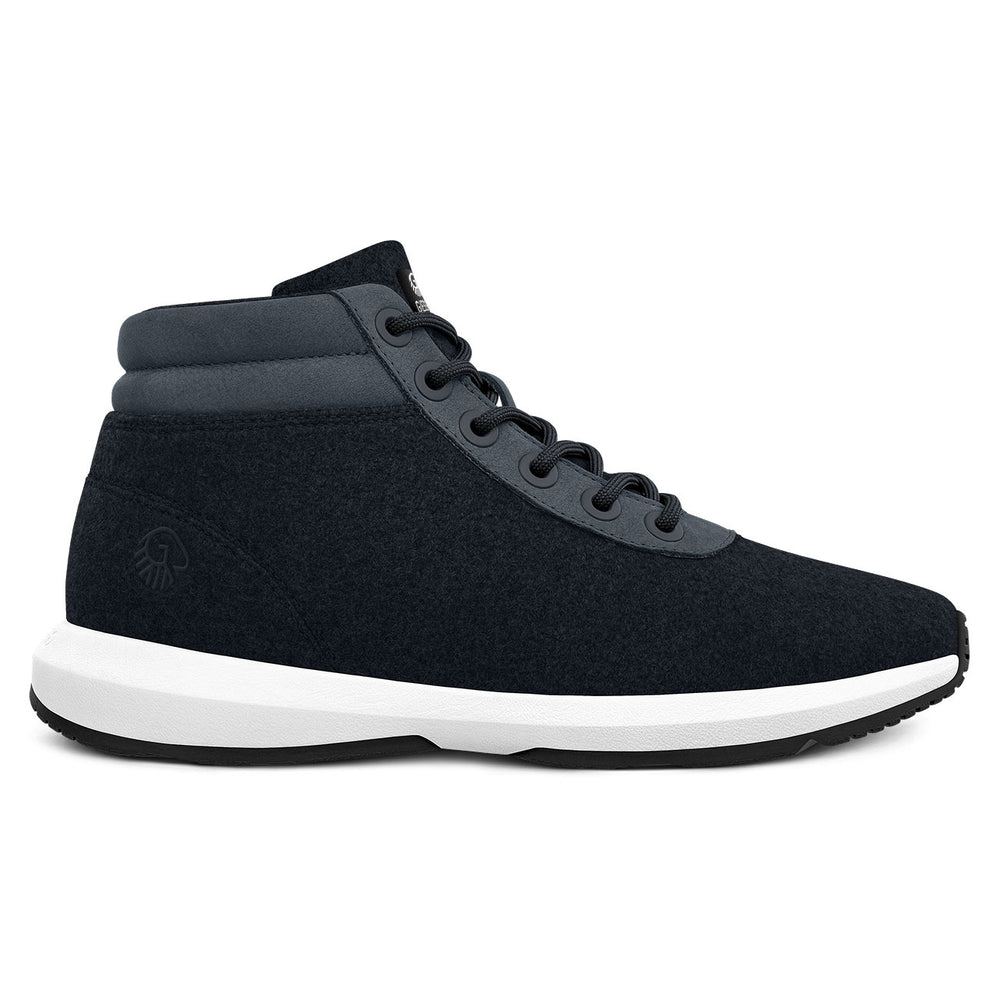 Giesswein | Wool Sneaker High Top Herren | Dk.Blau