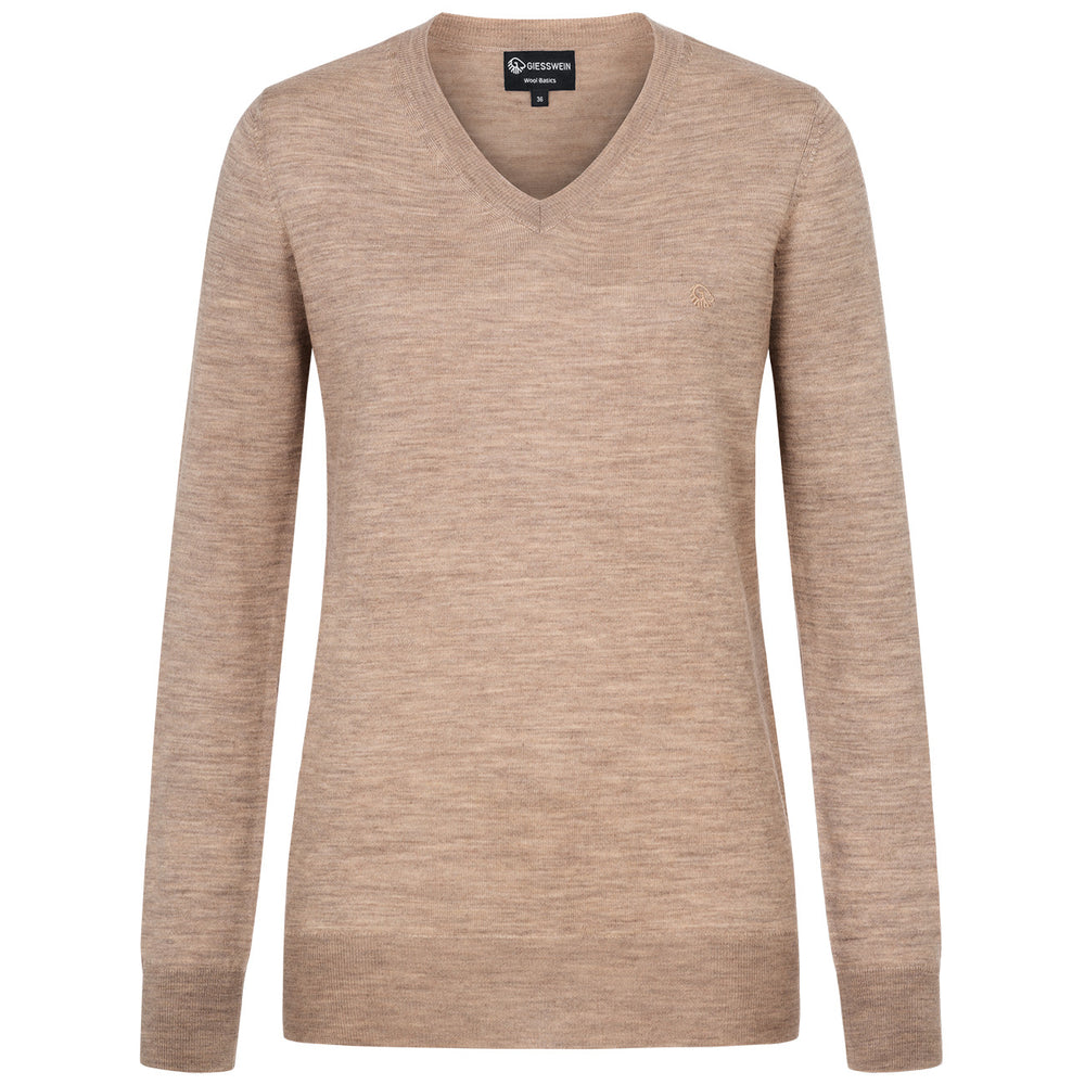 Giesswein | Wollpullover Light V-Ausschnitt Damen | Sandmelé Giesswein | Wollpullover Light V-Ausschnitt Damen | Sandmelé