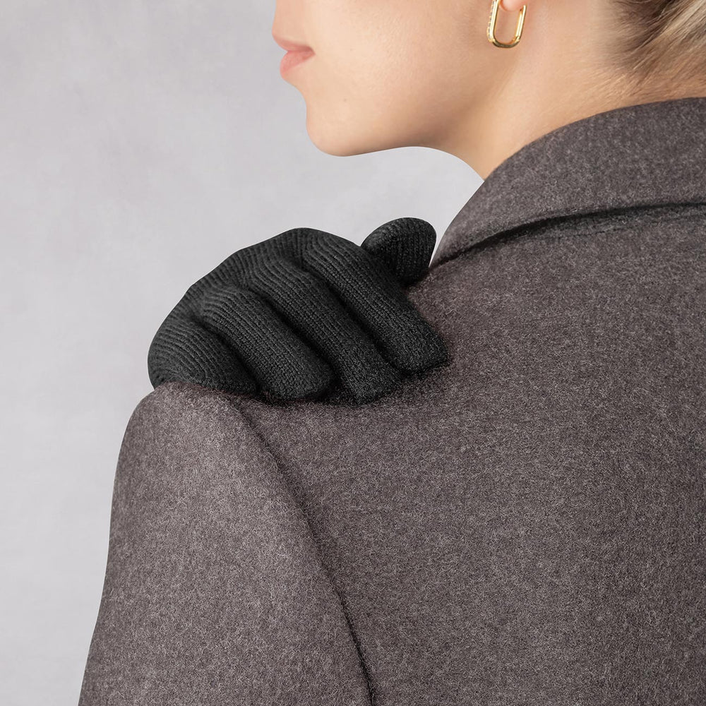 Giesswein | MerinoLux Gloves Damen | Schwarz Giesswein | MerinoLux Gloves Damen | Schwarz