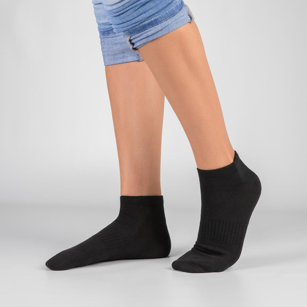 Giesswein | Sneaker Socken Baumwolle | Schwarz Giesswein | Sneaker Socken Baumwolle | Schwarz