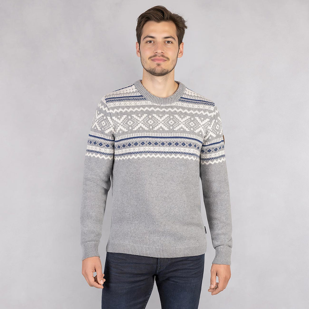 Giesswein | Nordic Sweater Herren | Schiefer