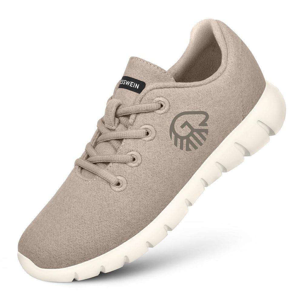 Giesswein | Merino Runners für Herren – Sneaker aus Merinowolle | Beige Giesswein | Merino Runners für Herren – Sneaker aus Merinowolle | Beige
