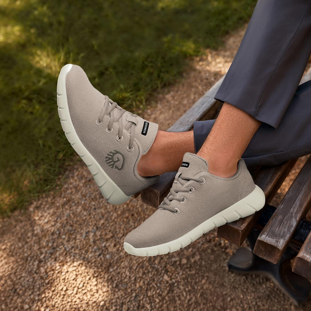 Giesswein | Merino Runners für Herren – Sneaker aus Merinowolle | Beige Giesswein | Merino Runners für Herren – Sneaker aus Merinowolle | Beige