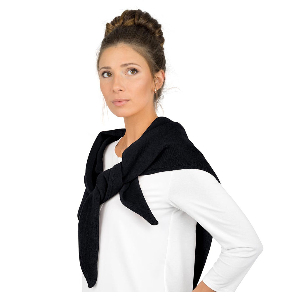 Giesswein | Merino Lambswool Dreieckstuch | Mitternacht