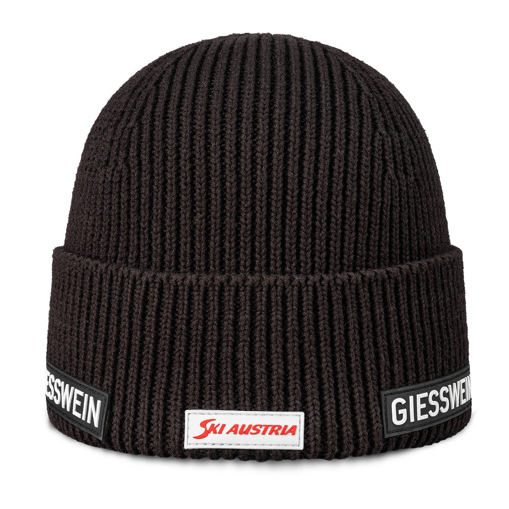 Giesswein | ÖSV Ribknit Beanie | Schwarz
