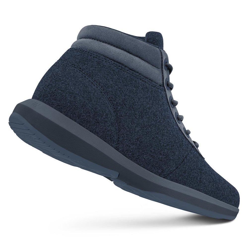 Giesswein | Wool Sneaker High Top Damen | Dk.Blau
