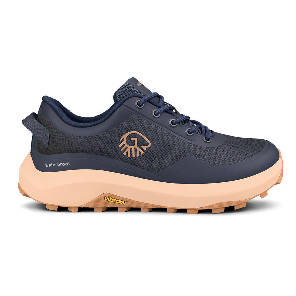 Giesswein | Wool Trail X Damen - Trailrunning Schuh aus Merino Wolle | Ocean Blue