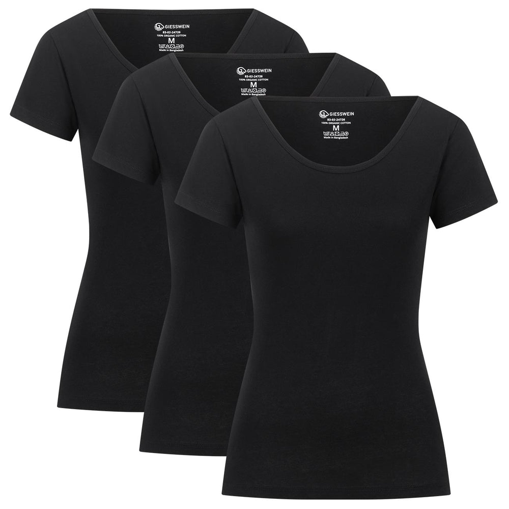 Giesswein | Organic T-Shirt Damen | Schwarz Giesswein | Organic T-Shirt Damen | Schwarz