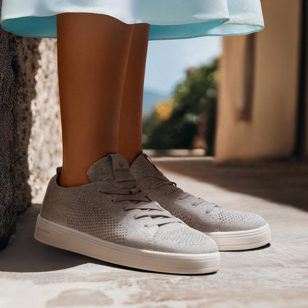 Giesswein | Wool Sneaker Damen - Federleichter Merino Sneaker | Hellgrau Giesswein | Wool Sneaker Damen - Federleichter Merino Sneaker | Hellgrau