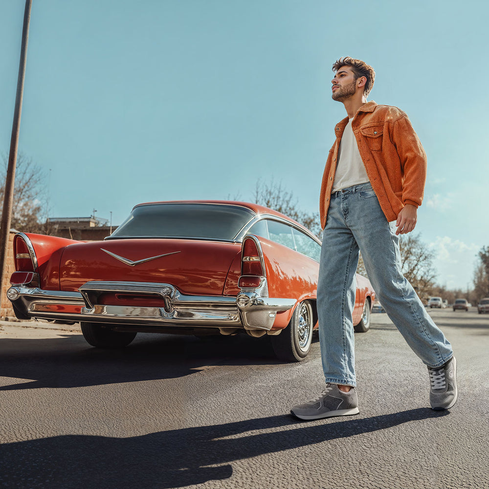 Giesswein | Retro Runner Herren | Schiefer