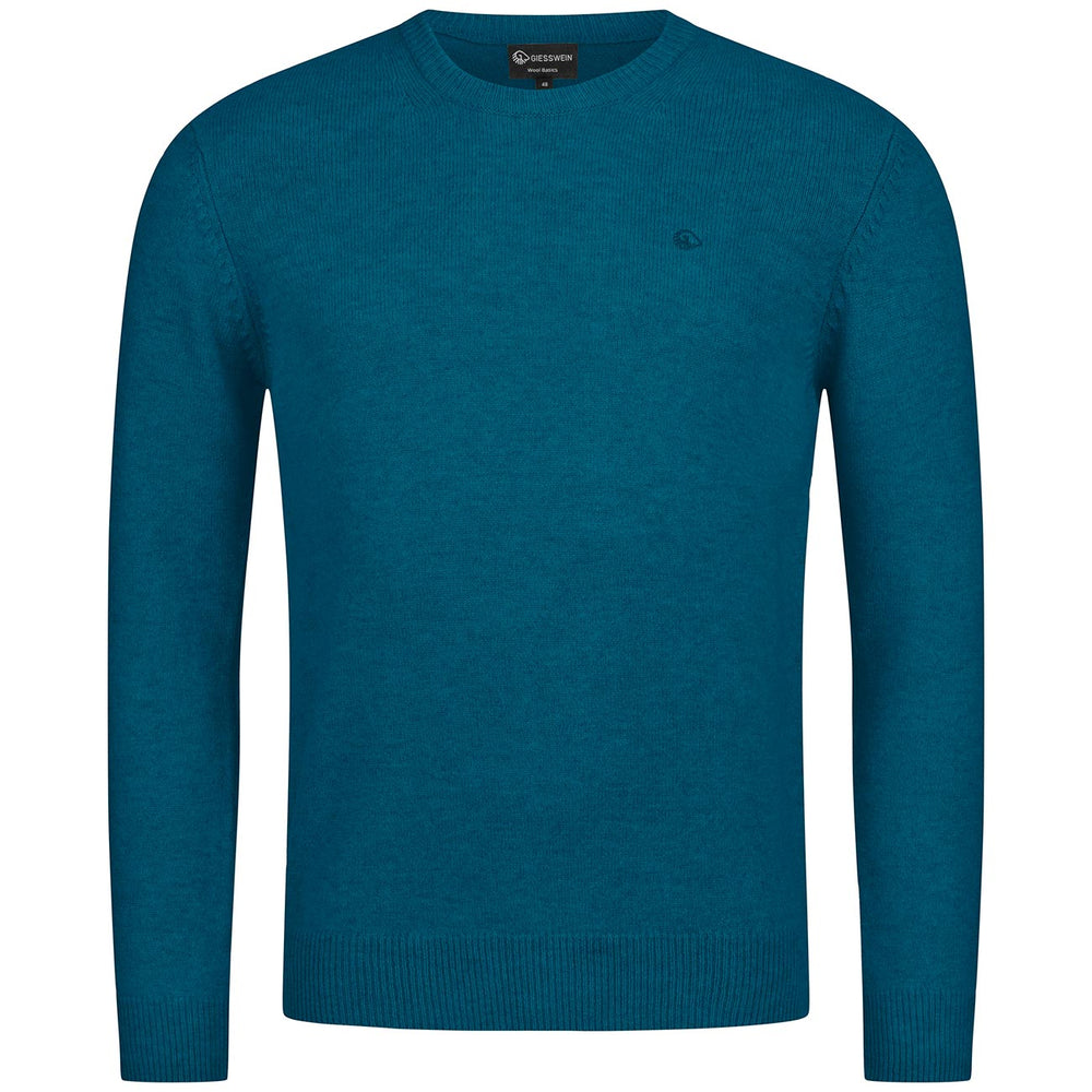 Giesswein | Wollpullover Rundhals Herren | Petrol Giesswein | Wollpullover Rundhals Herren | Petrol