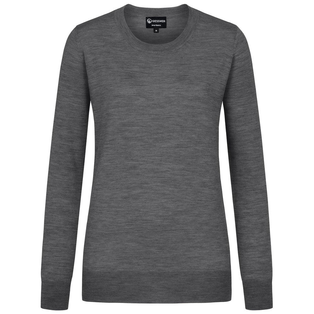 Giesswein | Wollpullover Light Rundhals Damen | Schiefer Giesswein | Wollpullover Light Rundhals Damen | Schiefer