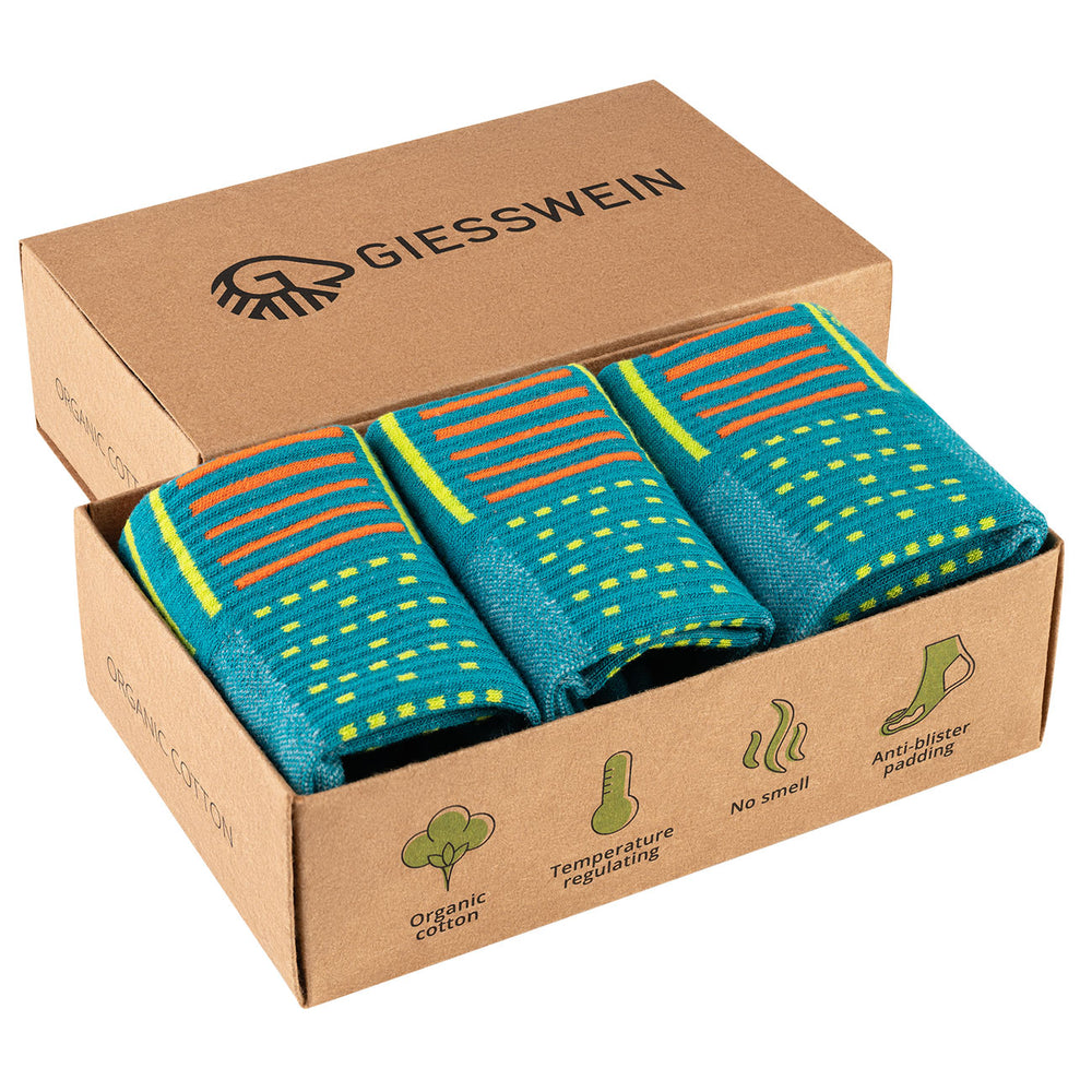 Giesswein | Laufsocken Bio-Baumwolle | Türkisblau Giesswein | Laufsocken Bio-Baumwolle | Türkisblau