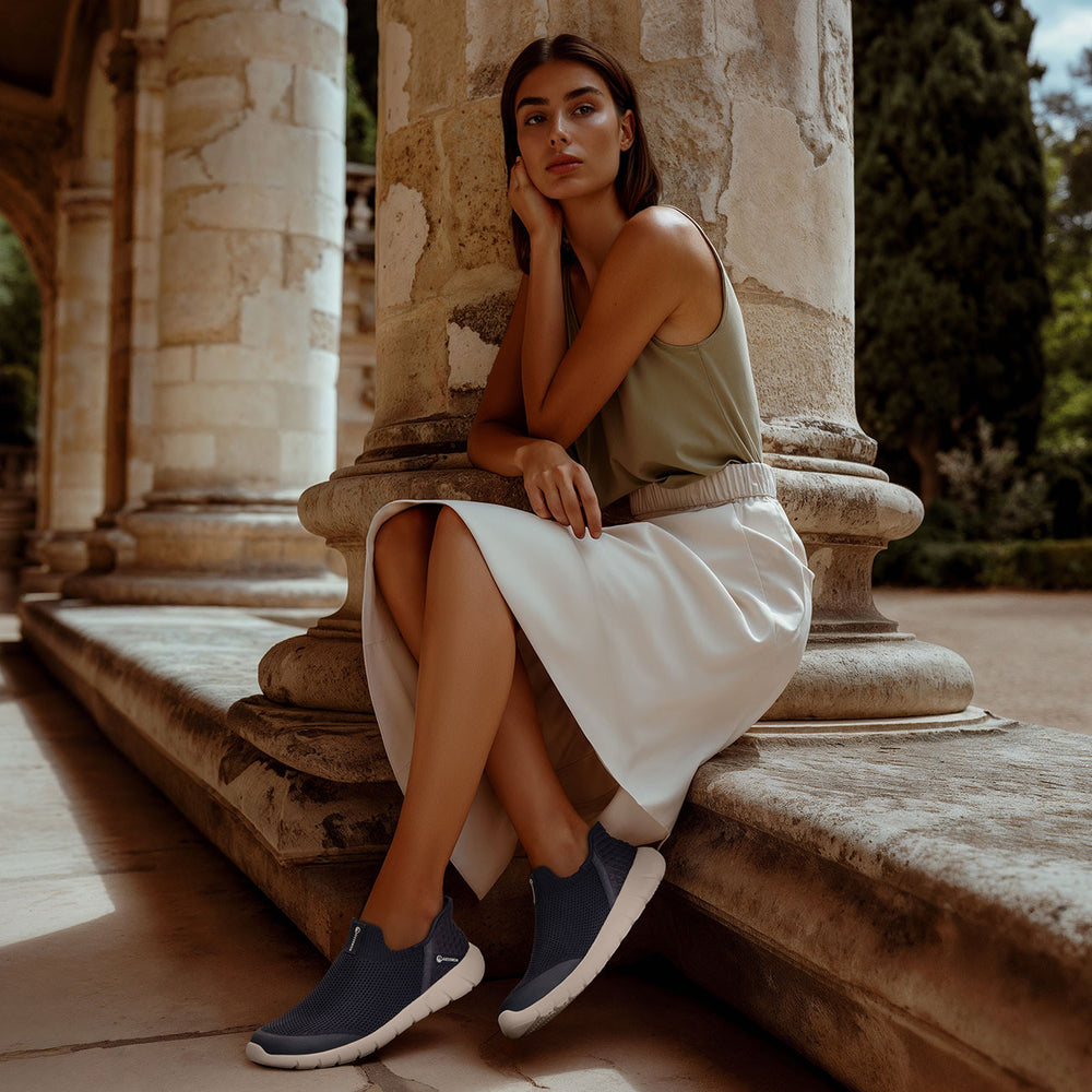 Giesswein | Slip-On Pro Damen | Ocean Blue