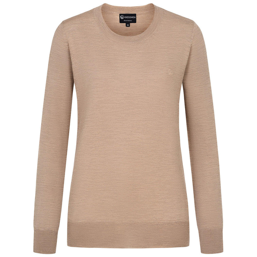 Giesswein | Baumwollpullover Rundhals Damen | Sandmelé