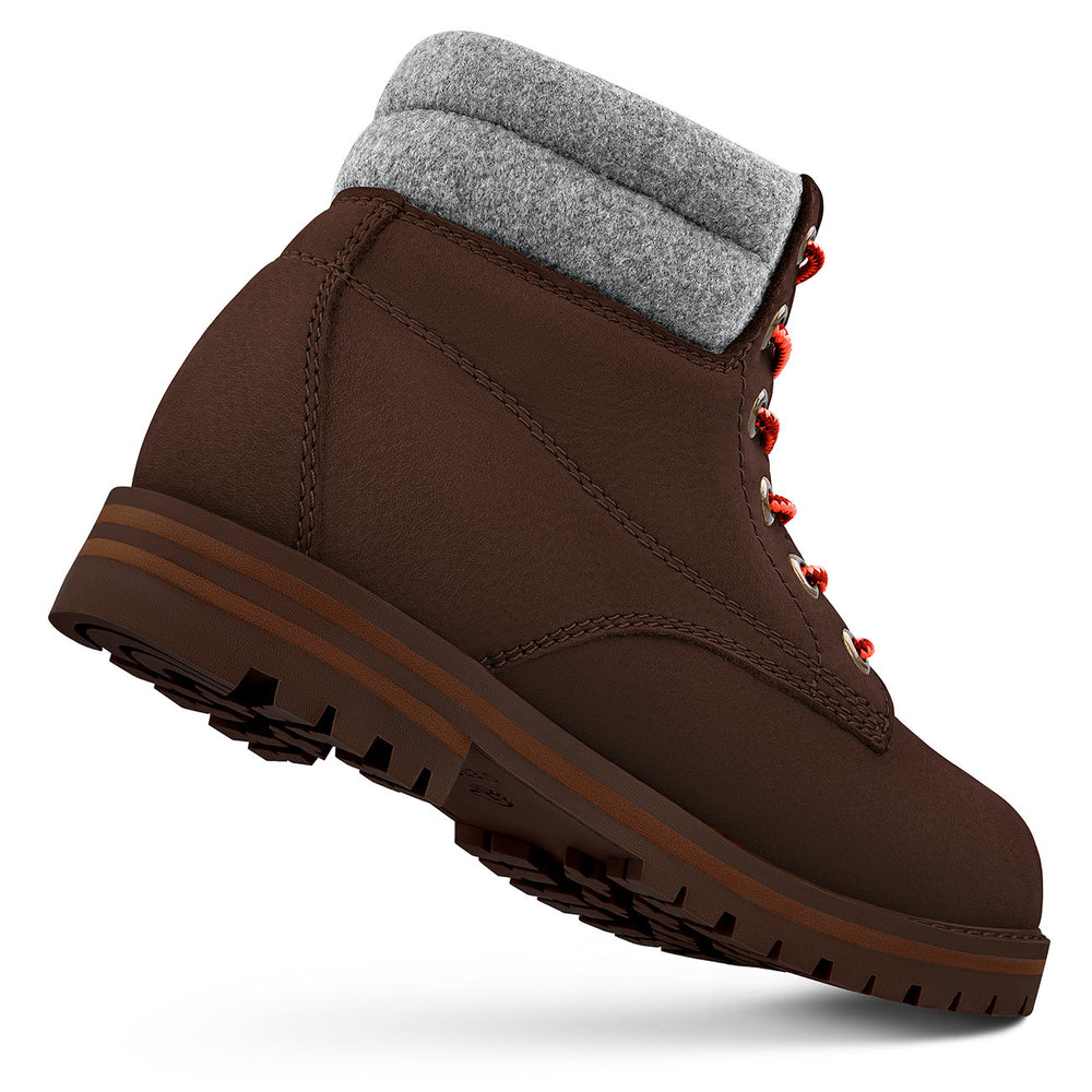 Giesswein | Merino Leather Boot Herren | Dk.Braun