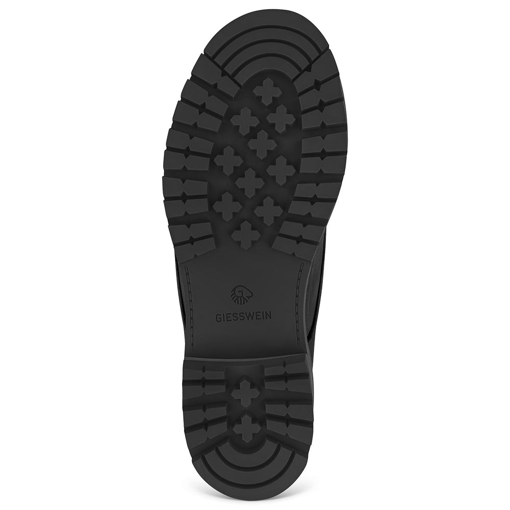 Giesswein | Merino Leather Boot Herren | Schwarz