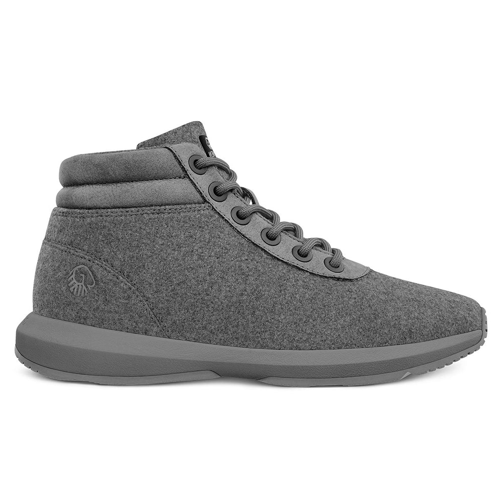 Giesswein | Wool Sneaker High Top Damen | Schiefer Giesswein | Wool Sneaker High Top Damen | Schiefer