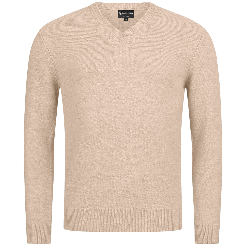 Giesswein | Wollpullover V-Ausschnitt Herren | Sandmelé Giesswein | Wollpullover V-Ausschnitt Herren | Sandmelé